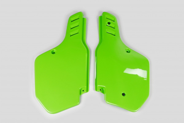 Fiancatine Laterali verde per Kawasaki KX 125 (1988-89) - KX 250 (1988-89) - KX 500 (1988-02) - KDX 200 (1990-94)